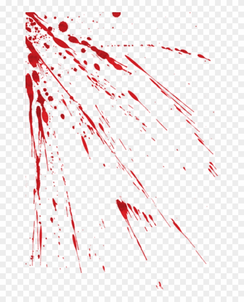 #blood #splatter #red - Blood Clipart