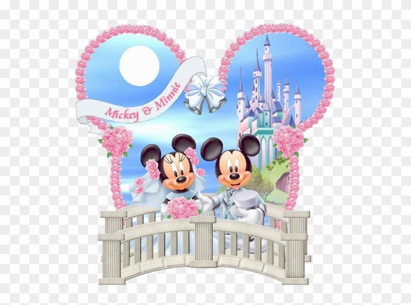 Disney Castle Clipart 2 - Mickey And Minnie Castle - Png Download #1267256
