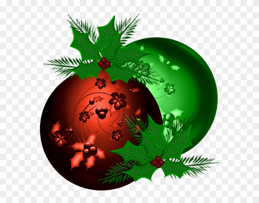 Ball Ornament Christmas Bombka Hd Image Free Png Clipart - Red Christmas Ornament Png Transparent Png #1268172