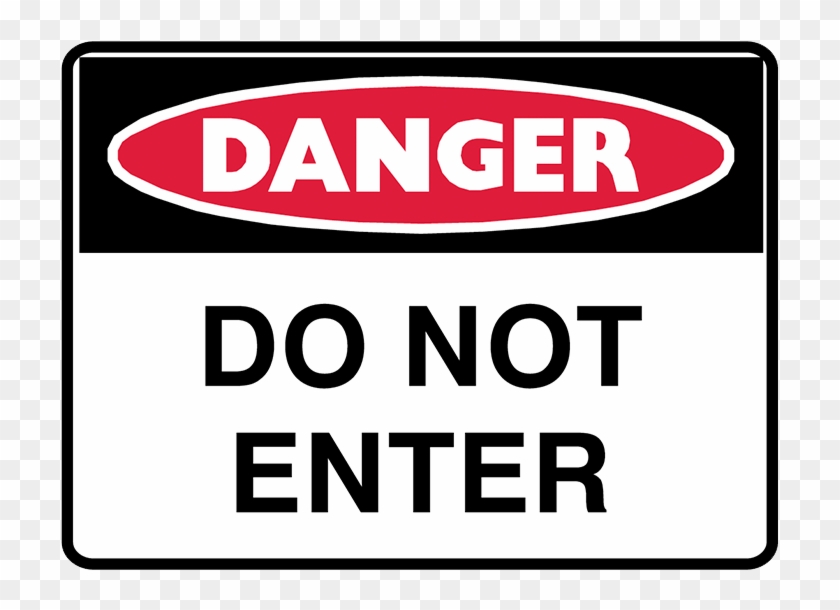 Brady Danger Sign Range - Safety Signs In Workplace Clipart #1268713