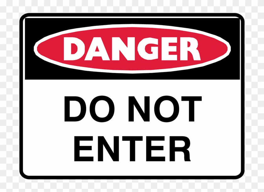 Brady Danger Sign Range - Safety Signs In Workplace Clipart