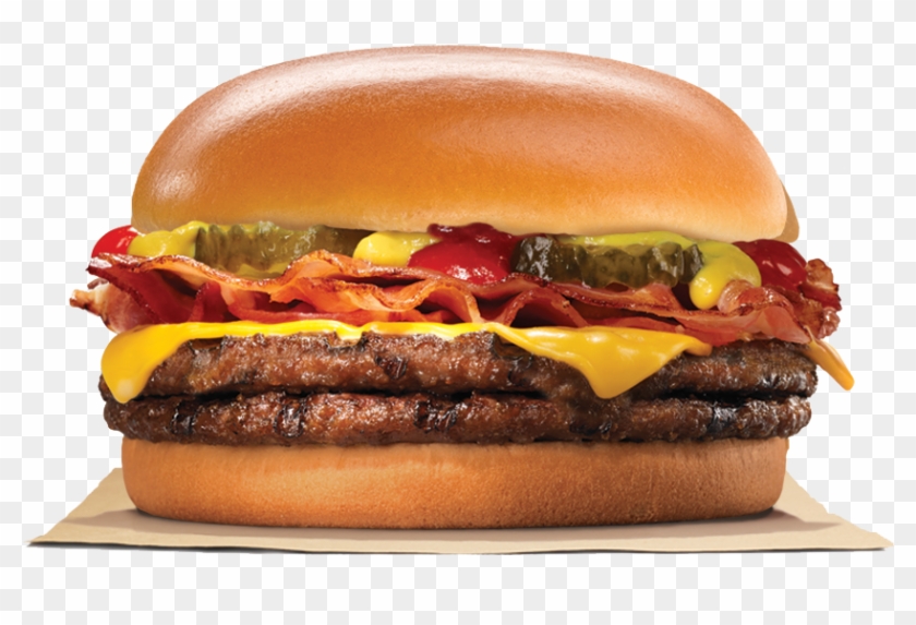 Mega Flavor Explosion - Burger Bacon Clipart
