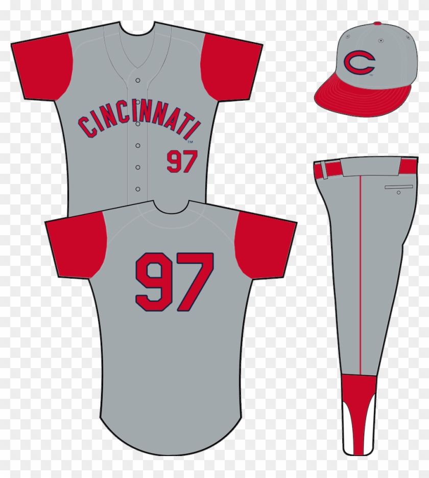 Cincinnati Reds - Puerto Rico Baseball Classic Jersey Clipart