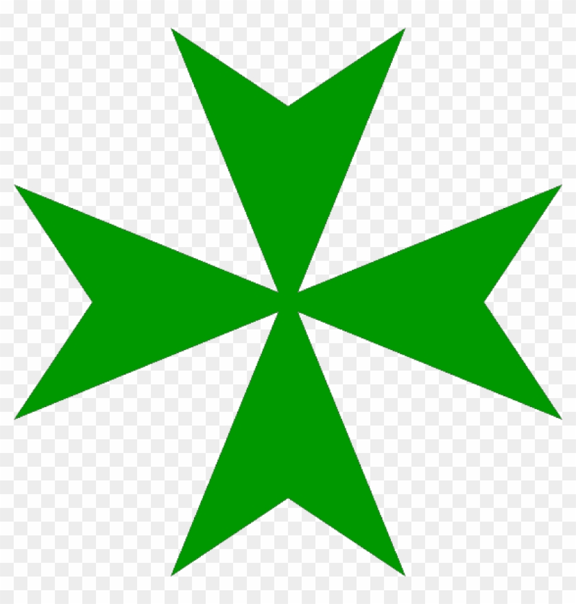 Hospitaller Order Of Saint Lazarus Of Jerusalem - Cross Of Saint John Clipart #1268923