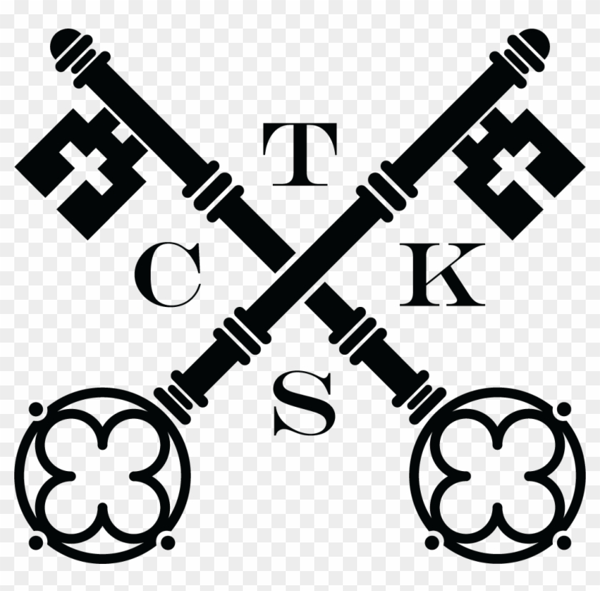Crosskeyslogo - Cross Keys Tattoo Clipart