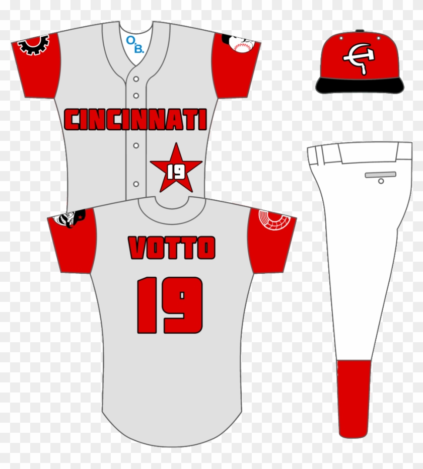 Cincinnati Reds Imagining - Cincinnati Reds Communist Clipart