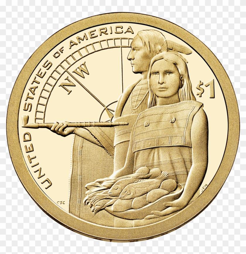 2014 Native American Coin - Native American Dollar 2014 Clipart #1269495