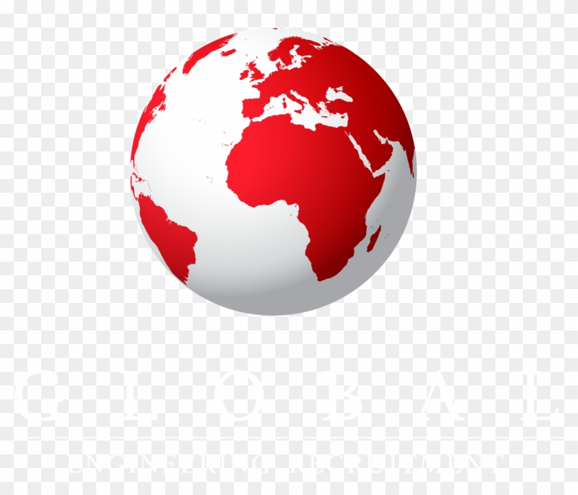 Global Engineering Recruitment Ltd - Red And White Earth Png Clipart #1269705