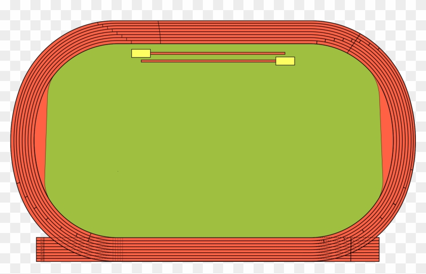 Open - Track And Field Track Diagram Clipart