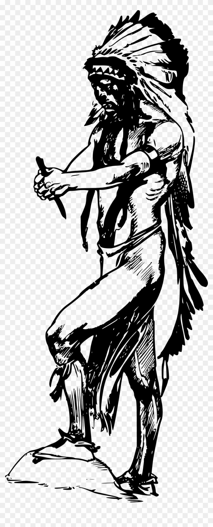 Native American - - Native American Vector Art Clipart