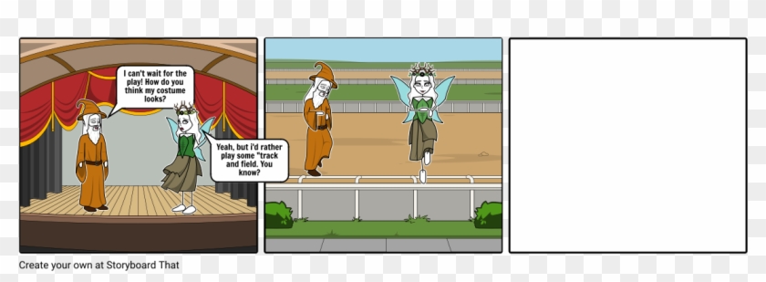 Track And Field - Cartoon Clipart