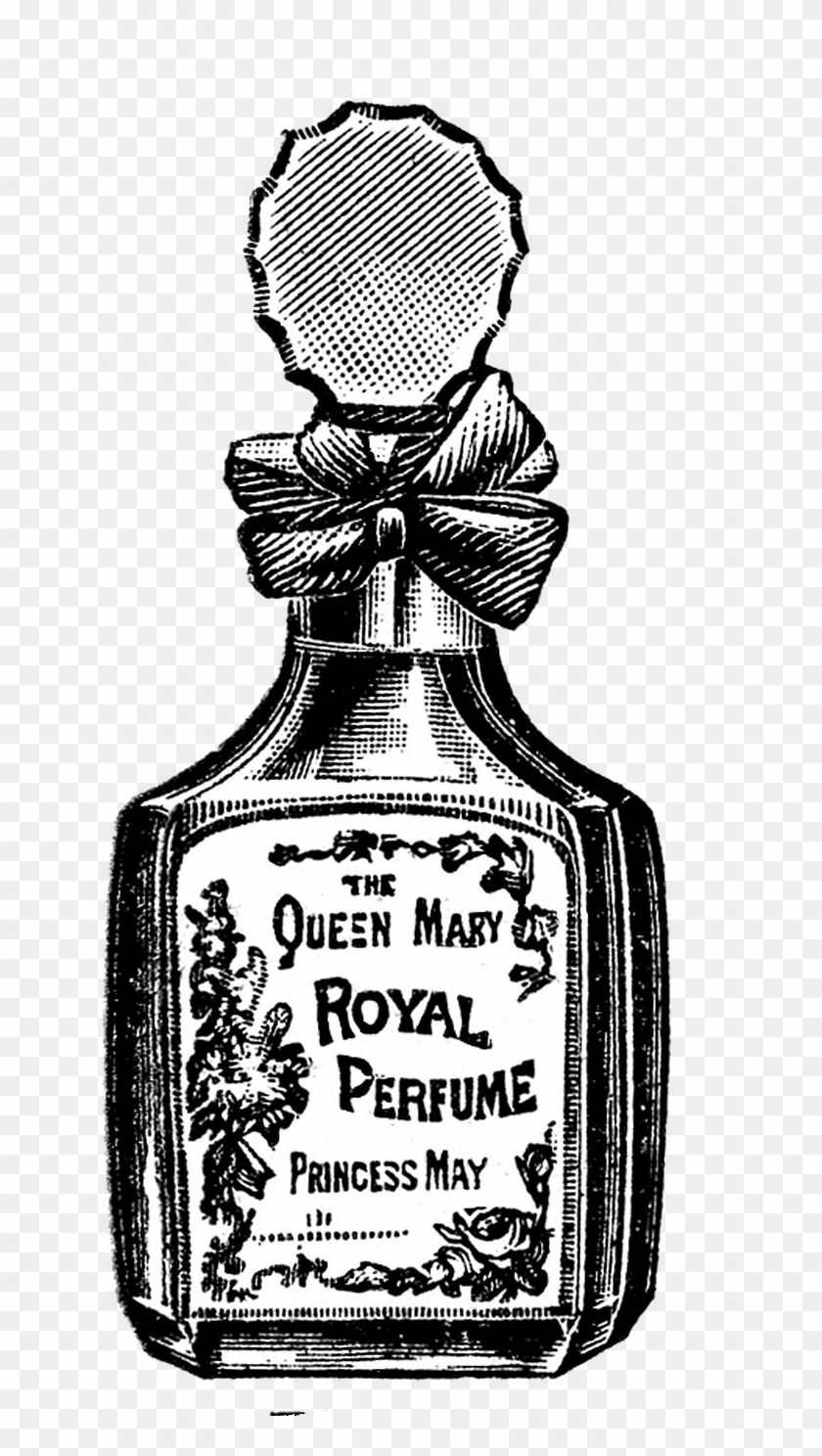 Vintage Perfume Bottle - Vintage Perfume Bottles Transparent Clipart