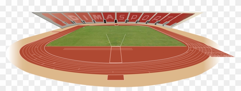 Track And Field Facilities - Soccer-specific Stadium Clipart