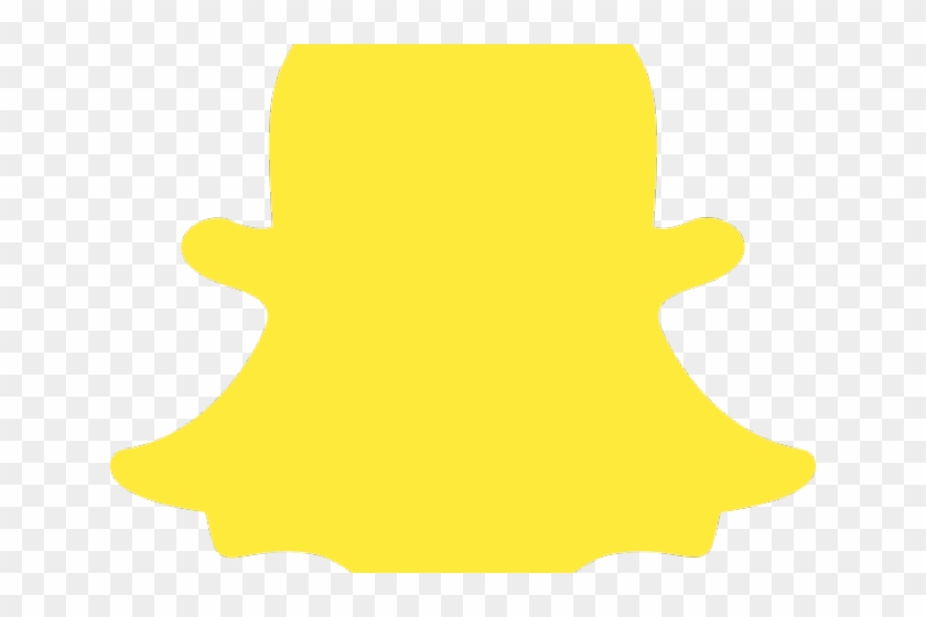 Snapchat Clipart Transparent Background - Transparent Snapchat White Logo Png #1270934