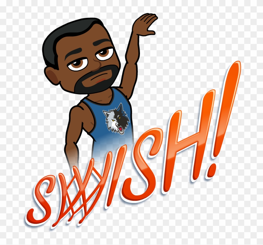 Never Miss A Moment - Basketball Bitmoji Clipart #1271179