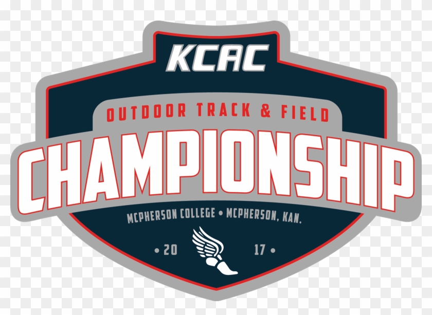 2017 Kcac Outdoor Track & Field Championships - Emblem Clipart