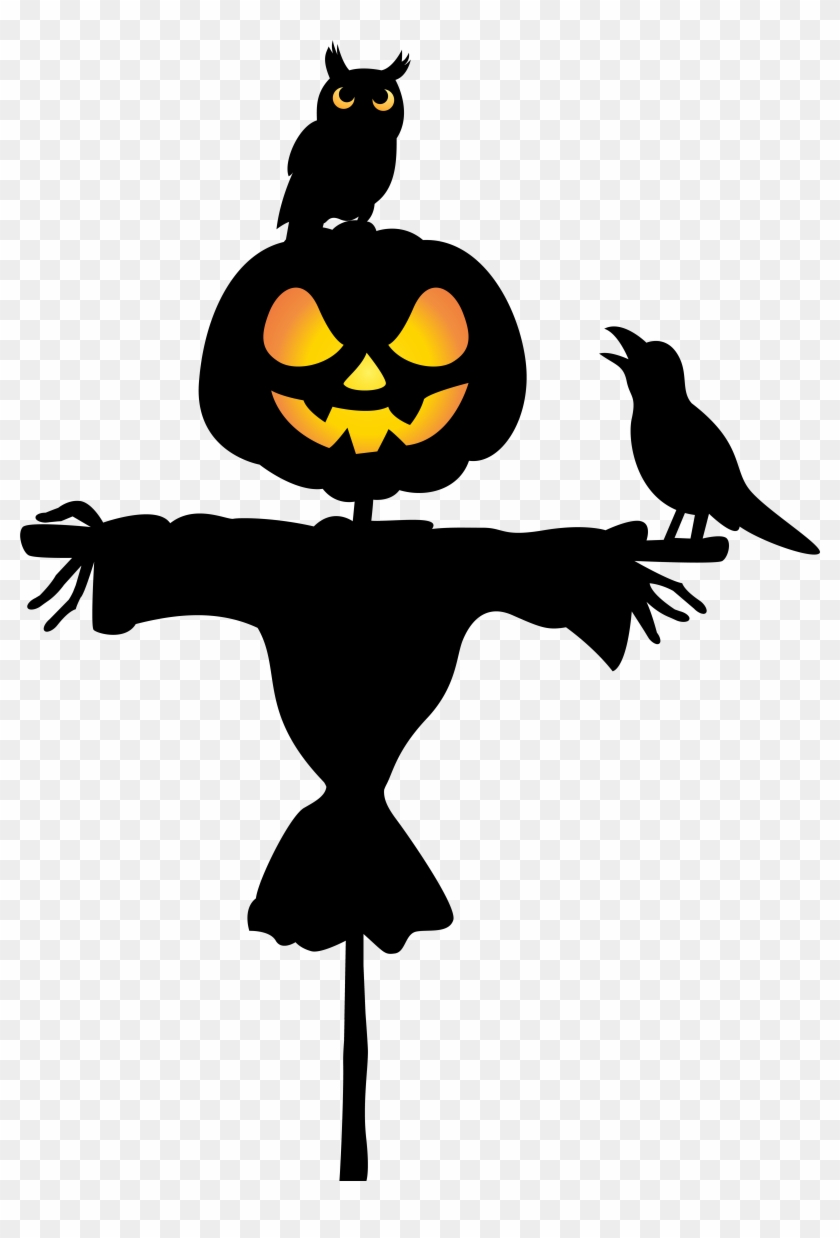 5681 X 8000 0 - Halloween Clipart Scarecrow - Png Download #1271825