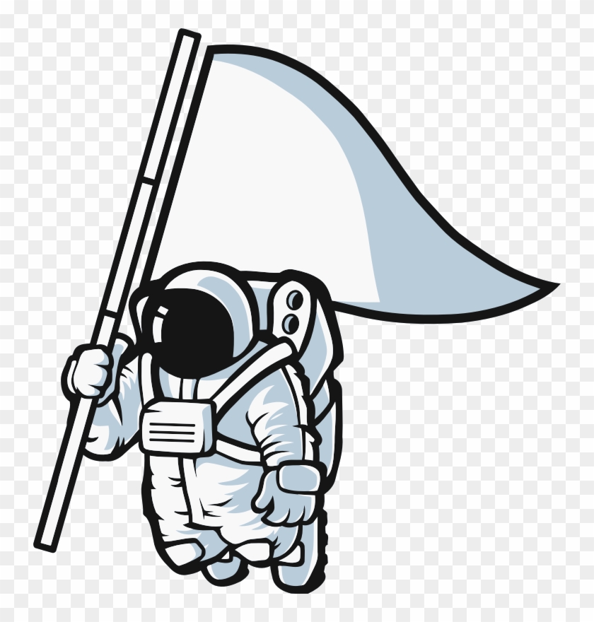 Medium Image - Spaceman Clipart - Png Download
