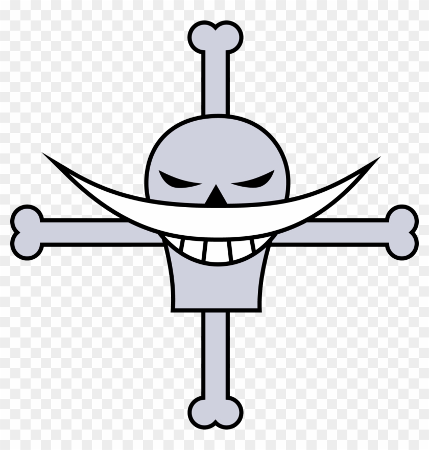 Ace From One Piece Has Two Tattoos- The First, His - One Piece Whitebeard Flag Clipart #1272031