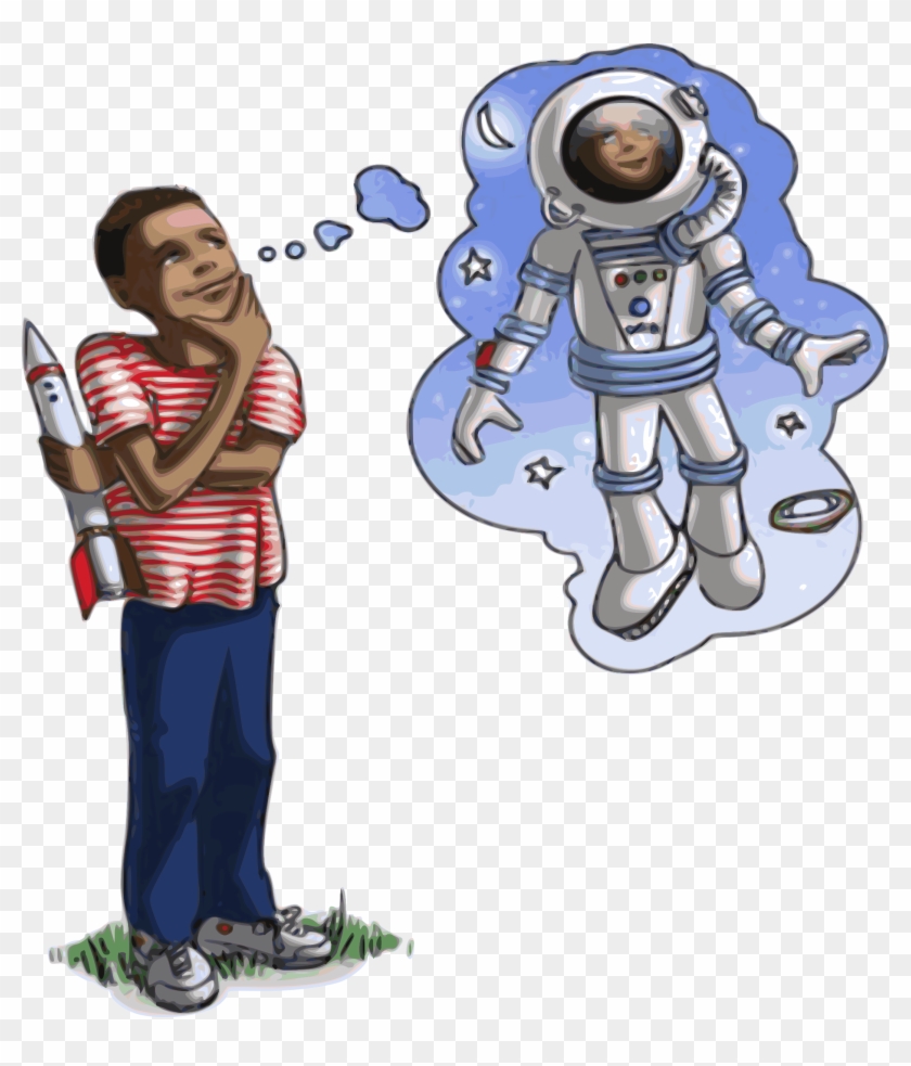 This Free Icons Png Design Of Astronaut Dreams Clipart #1272174