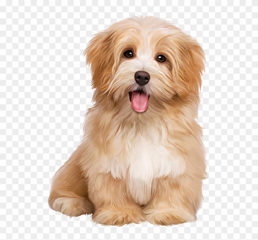 Cute Puppy Love - Dogs Sitting Clipart