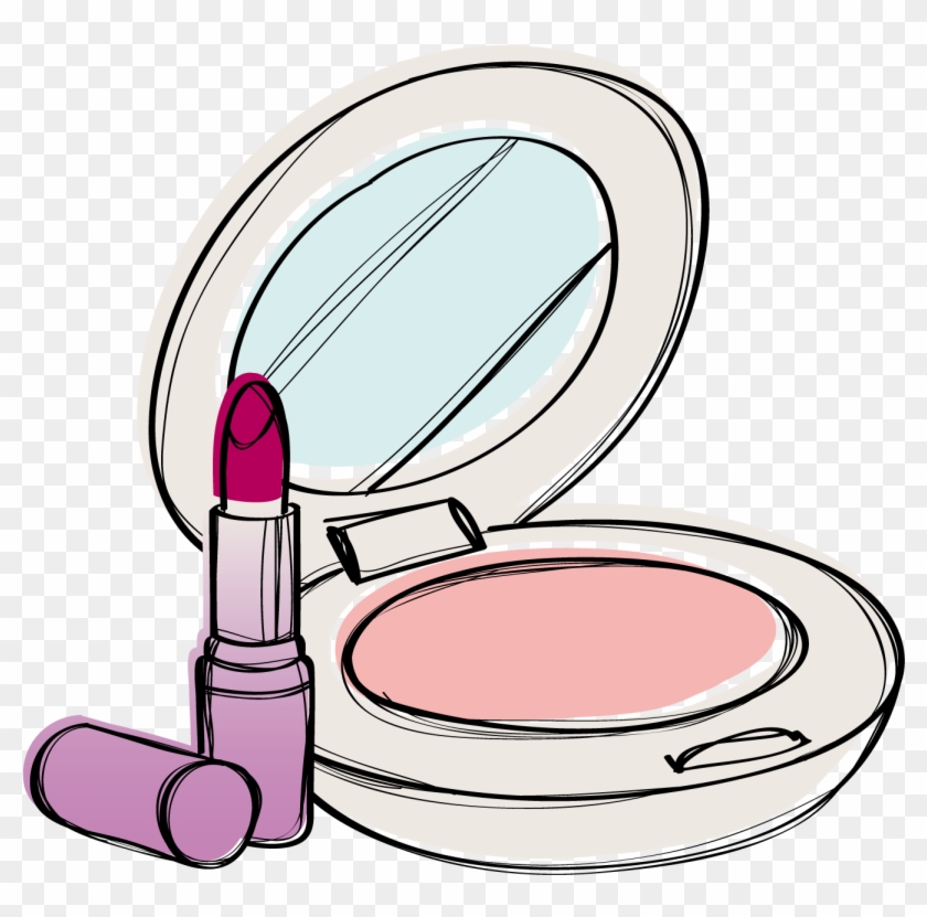 Collection Of Free Makeup Vector Foundation - Imagem De Maquiagem Em Png Clipart