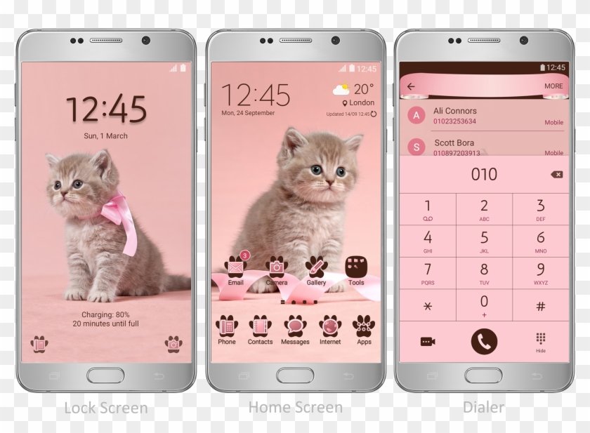Cute Cat - Iphone Clipart #1273168