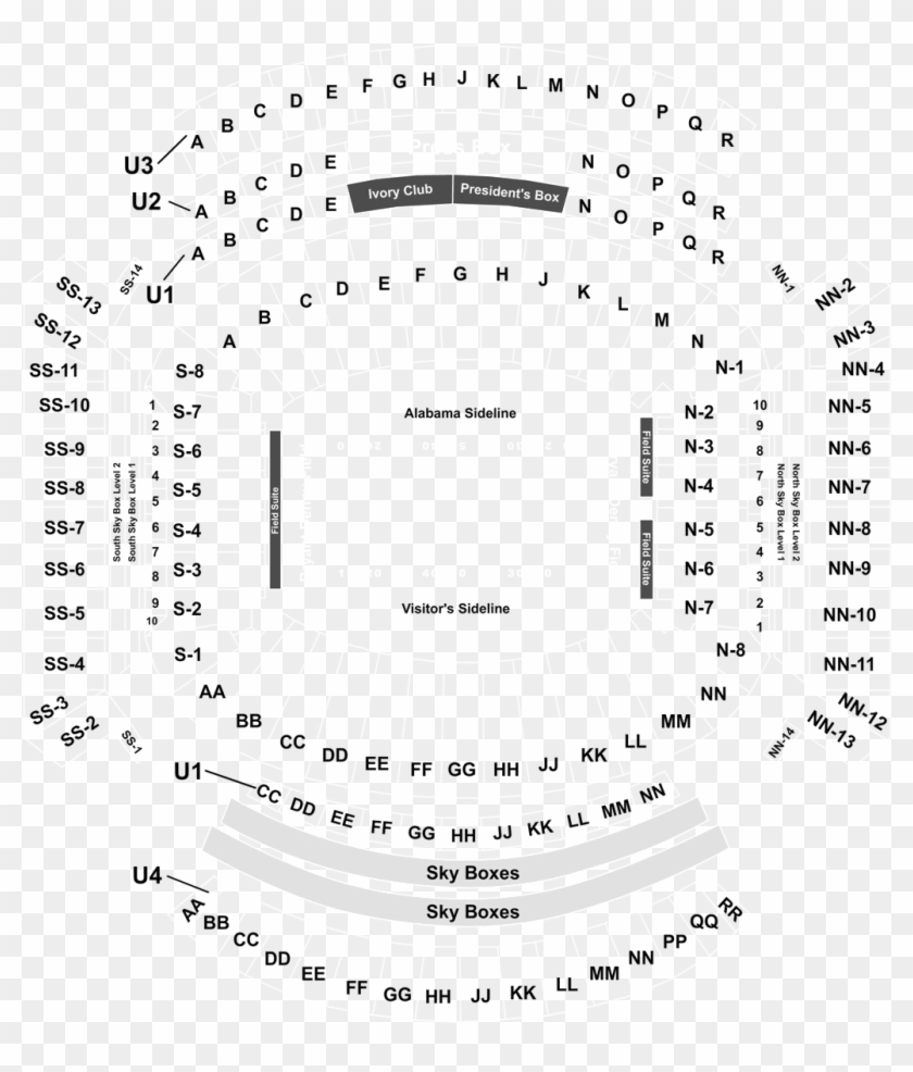 New Mexico State Aggies Football At Alabama Crimson - Bryant-denny Stadium Clipart