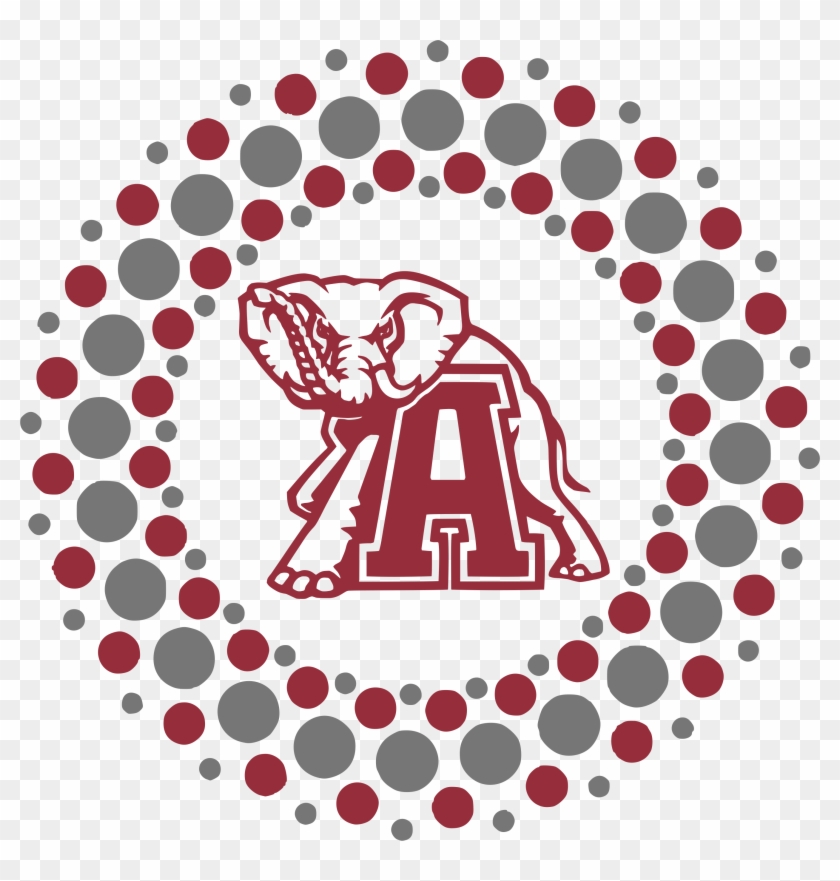 Alabama Crimson Tide Circle - Howard Kennedy Logo Clipart #1273609