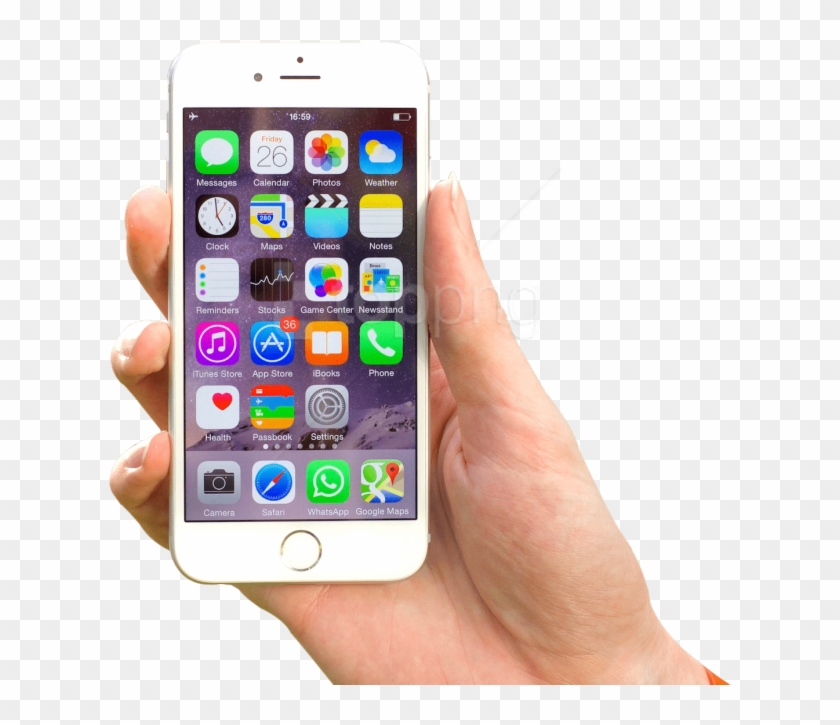 Free Png Download Hand Holding Iphone Png Images Background - Hand Holding Iphone Png Clipart