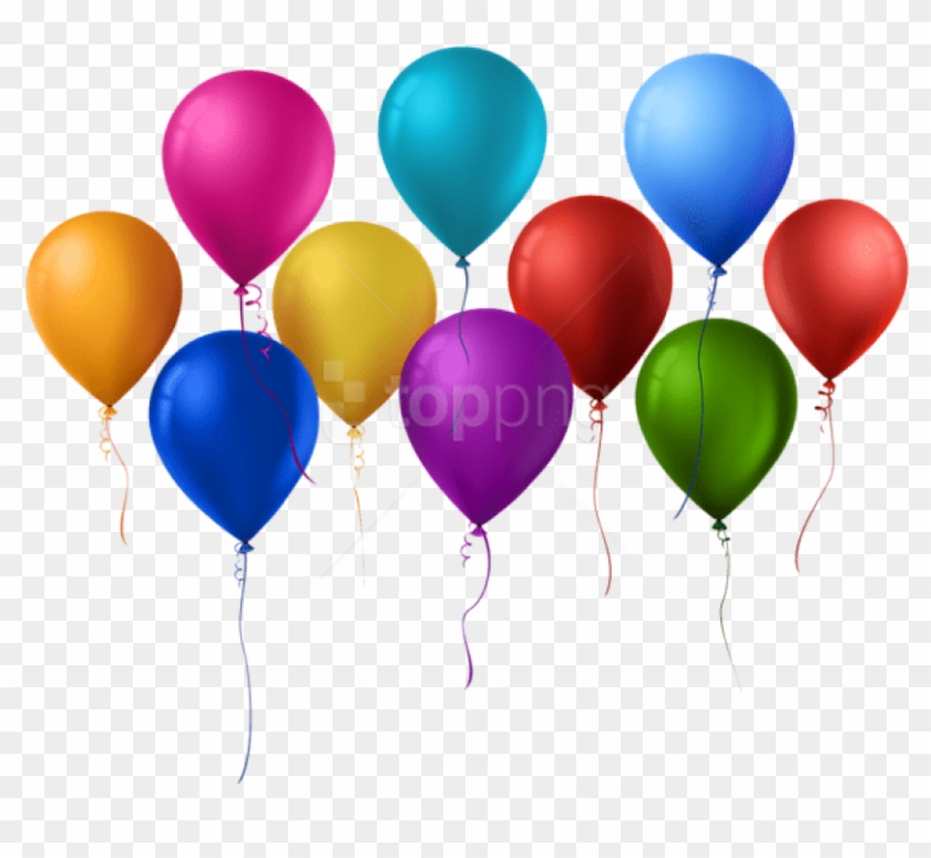 Free Png Balloons Png Images Transparent - Tanque De Helio Con Globos Clipart #1274026