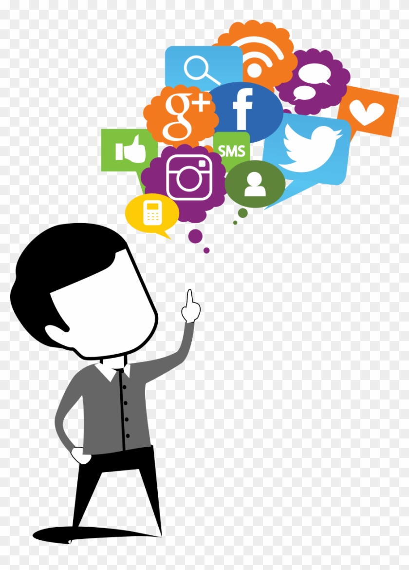 Marketing Clipart Advertising Agency - Clipart Png Social Media Transparent Png