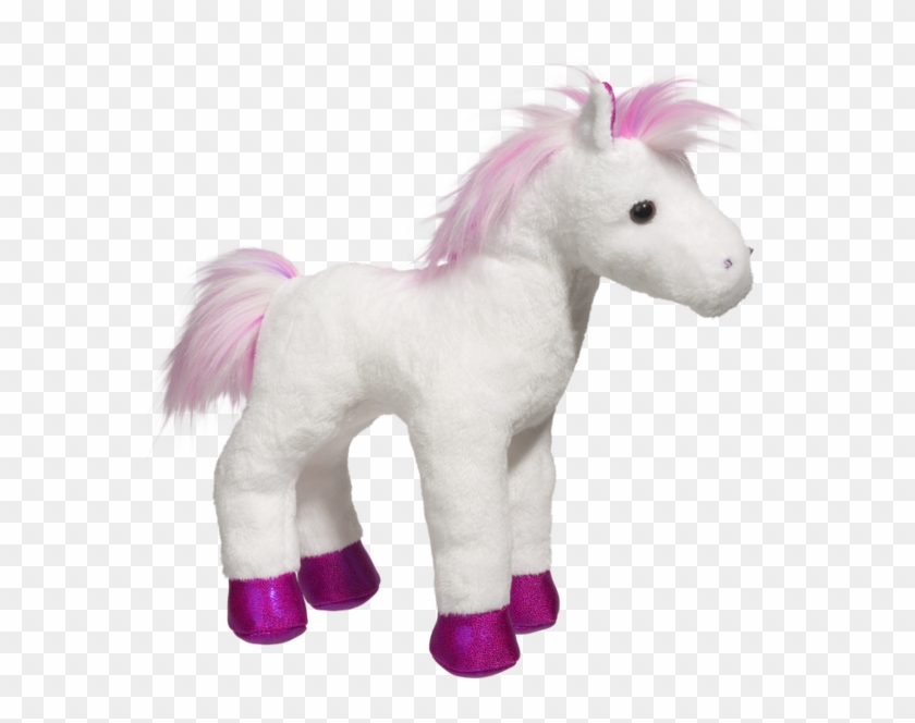 Small Rainbow White Horse - Animal Figure Clipart #1274326
