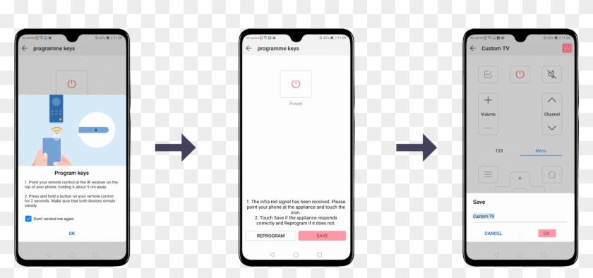 Then Select The Appliance You Want To Control And Follow - Iphone Clipart #1274499
