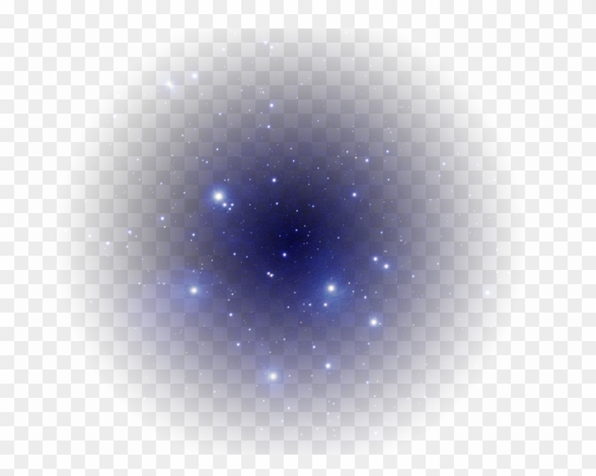 Blue Light Star Png Image High Quality Clipart - Circle Transparent Png