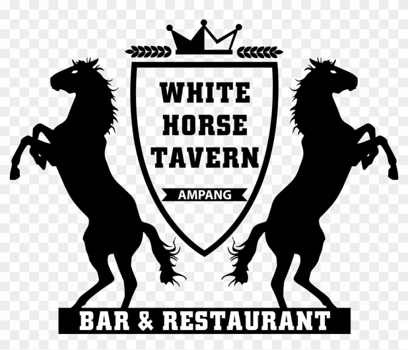 Logo Footer - Black Horse Images Download Clipart #1274673