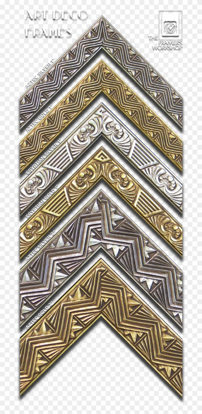 Art Deco Frames By Roma , Png Download Clipart #1274727