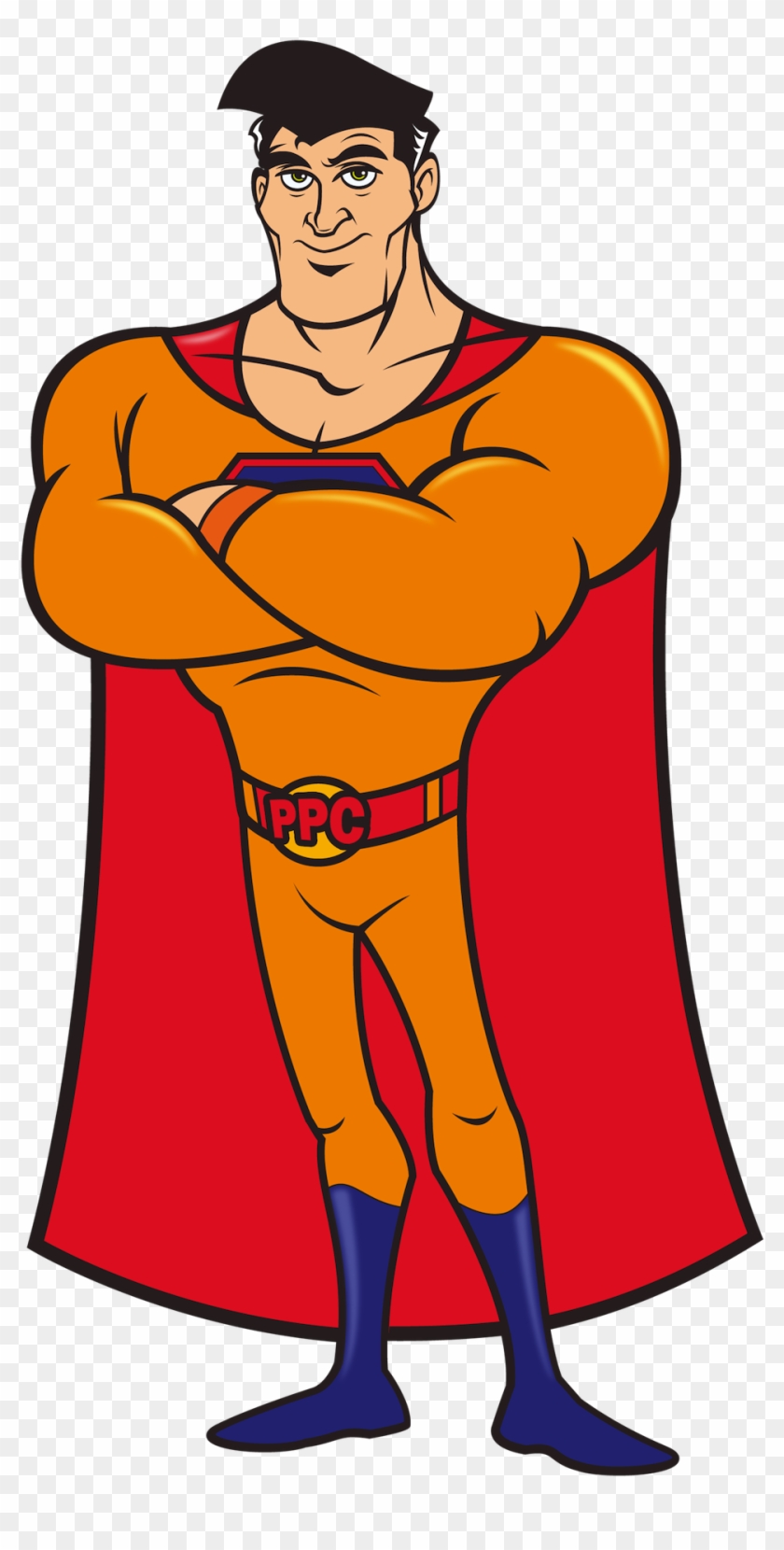 Ppc Hero Turns Six - Cartoon Clipart #1274786
