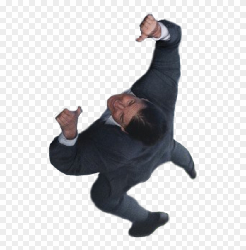 Tom Cruise Clinging - Tom Cruise Hanging Off Stuff Clipart #1275152