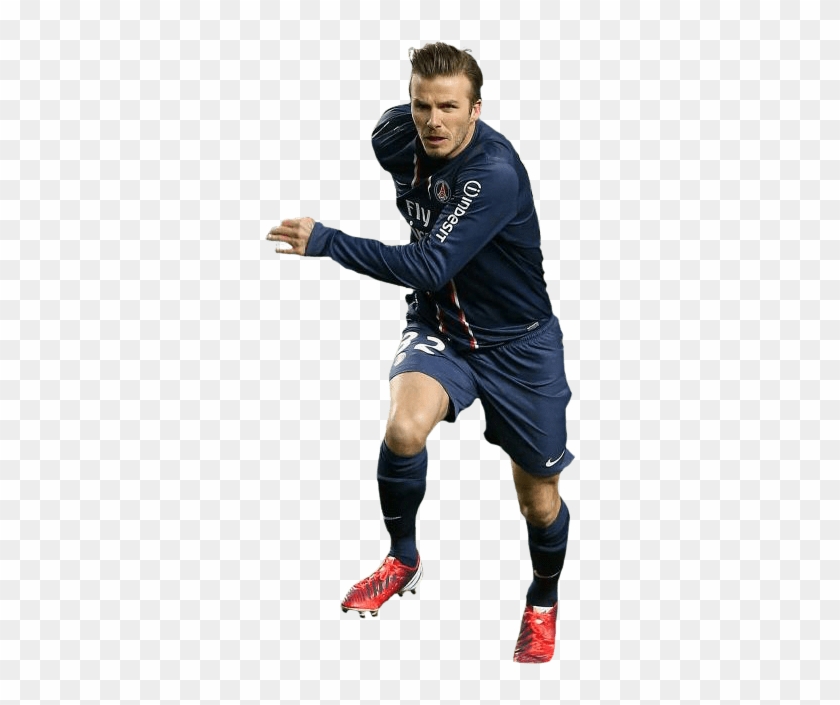 David Beckham Sprint - David Beckham Soccer Png Clipart #1275154