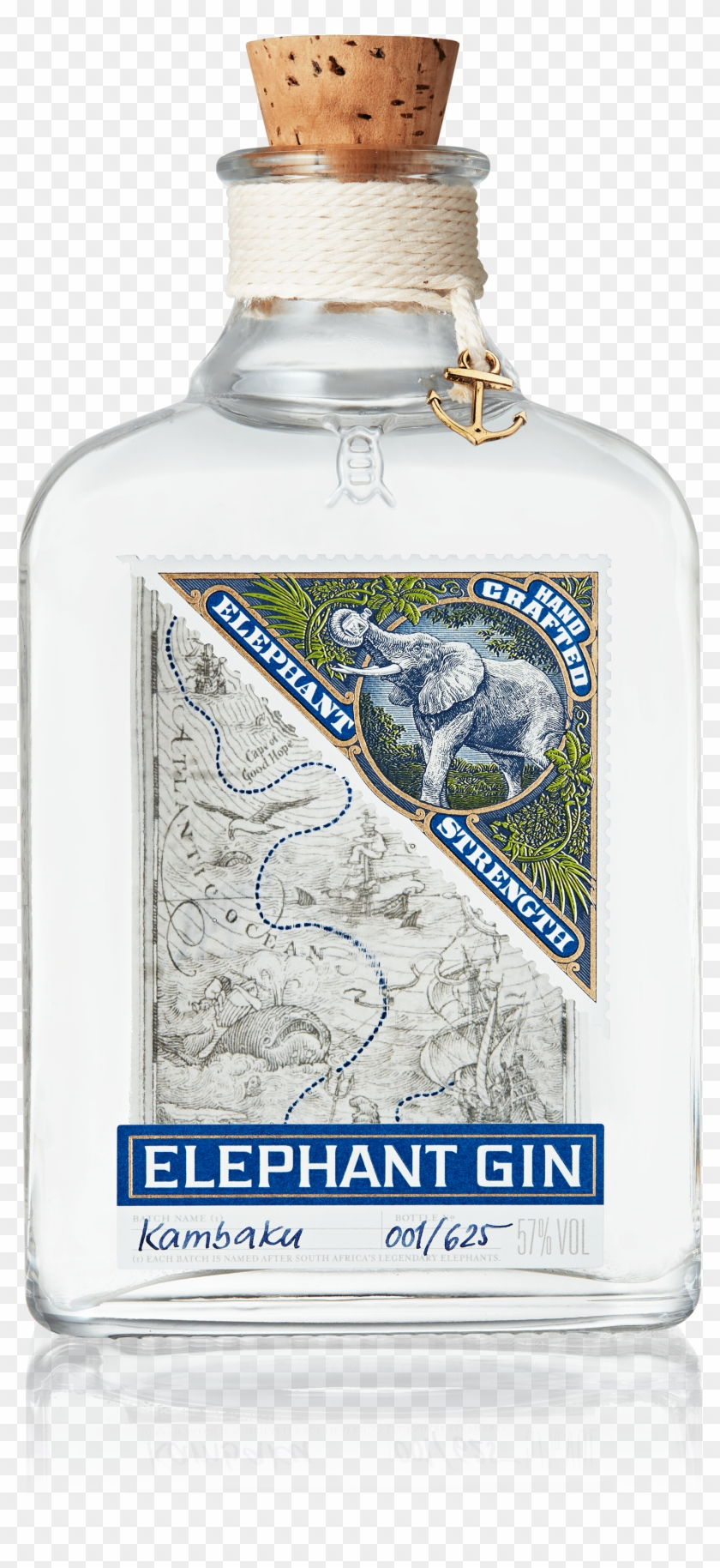 Elephant Strength Gin - Elephant Gin Navy Strength Clipart
