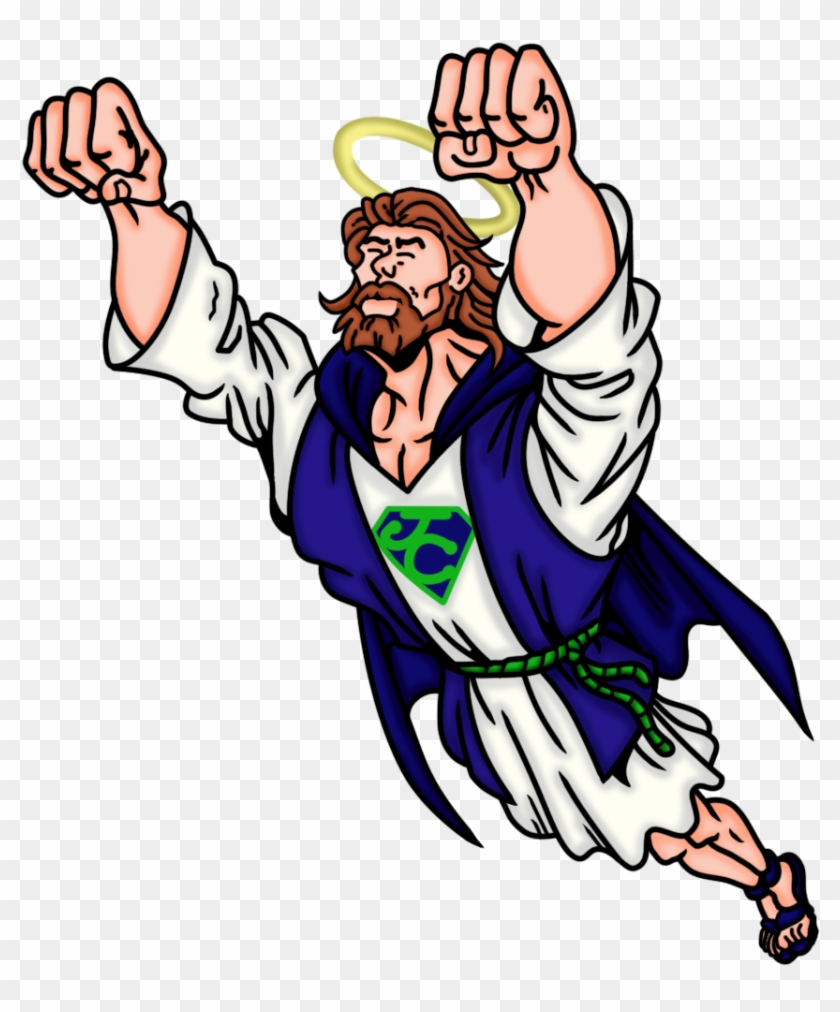 Hero Jesus Christ By Rosvaleera - Jesus Hero Png Clipart