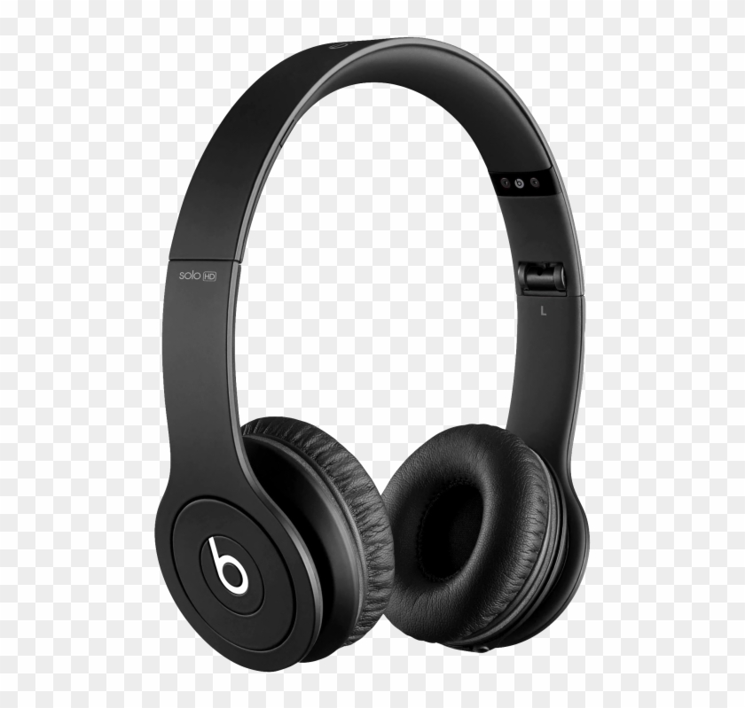 Download Headphone Png Image - Beats By Dr Dre Solo Black Clipart