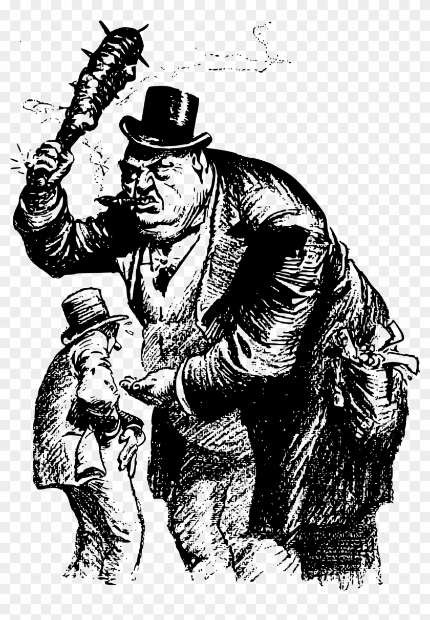 This Free Icons Png Design Of Man Beats Man With Club Clipart #1275632