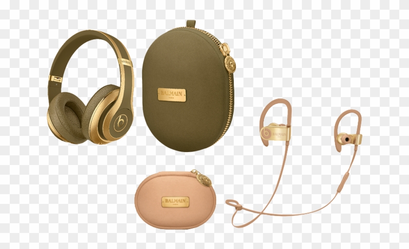 Balmain Beats - Beats 3 Wireless Rose Gold Clipart