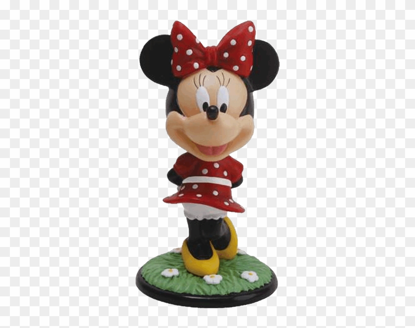 Minnie Mouse 5" Bobble Head Figurine - Minnie Mouse Bobbleheads Clipart #1276085