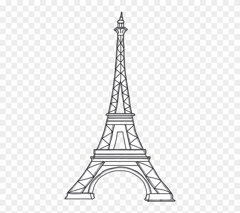 27 Images Of Eiffel Tower Cut Out Template Netpei Com - Steeple Clipart #1276464