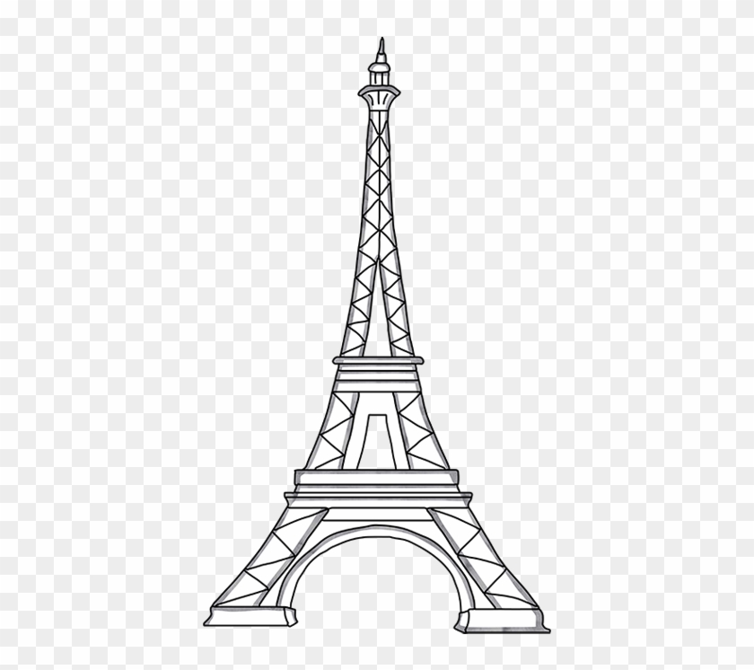 27 Images Of Eiffel Tower Cut Out Template Netpei Com - Steeple Clipart