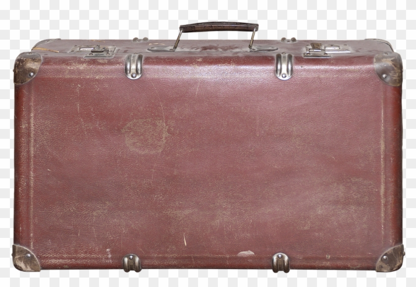 Luggage Old Suitcase Leather Suitcase Old Storage - Alter Koffer Clipart #1276565