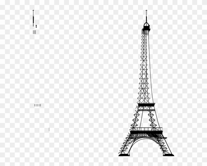576 X 595 1 - Background Power Point Menara Eiffel Clipart #1276690